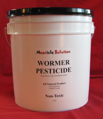 All Natural Wormer/Pesticide - 5 Pound Pail 